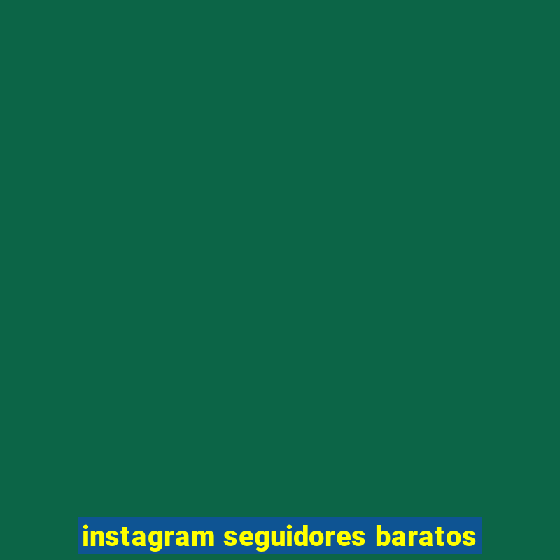 instagram seguidores baratos